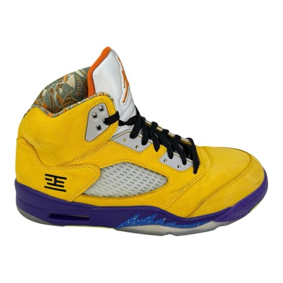 Jordan 5 Retro SE “What The” “Solar Orange” - Mens Size 9.5. - No Box - Picture 5 of 11